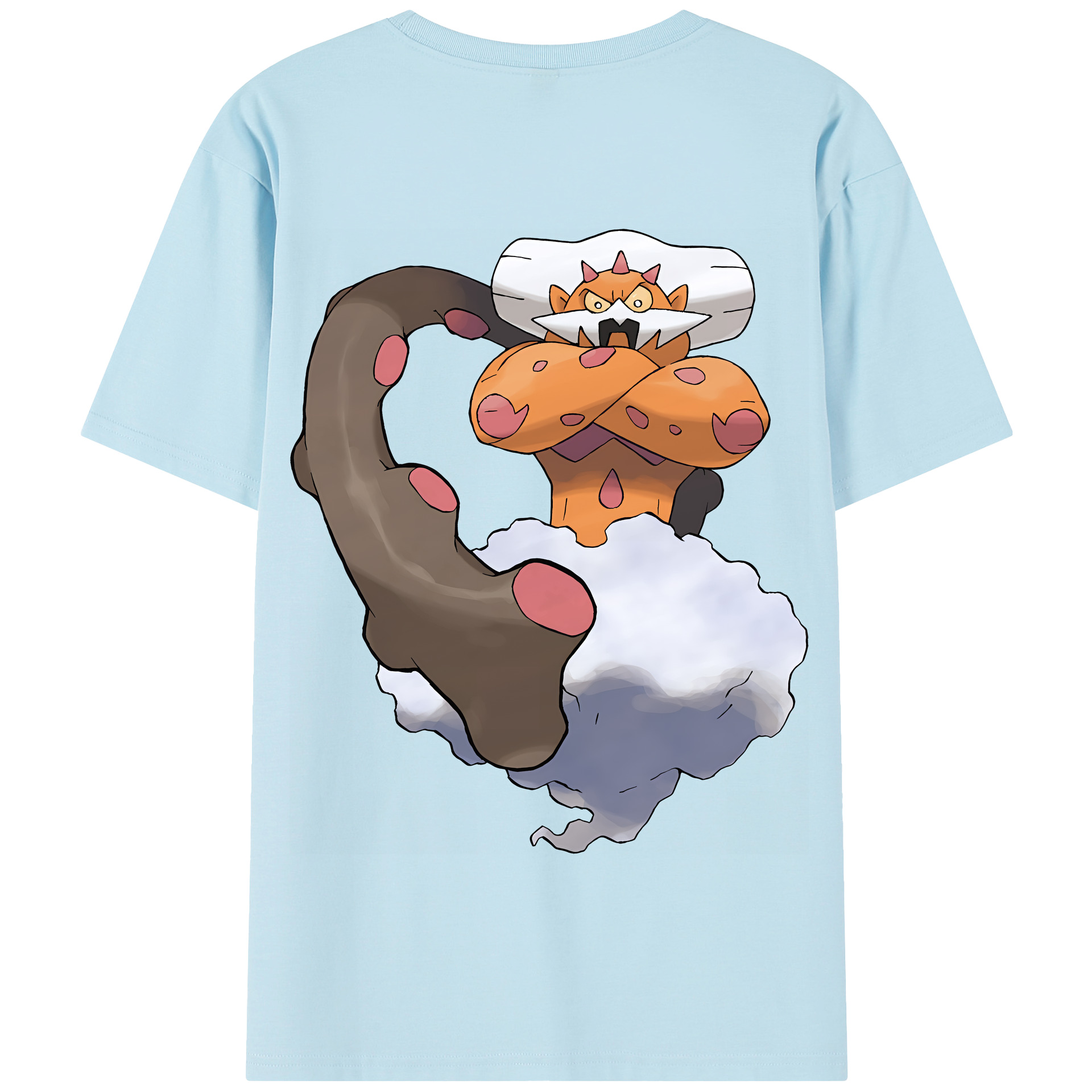 （画像用） ポケットモンスター Pokémon 綿100％半袖Tシャツ（背面プリント）